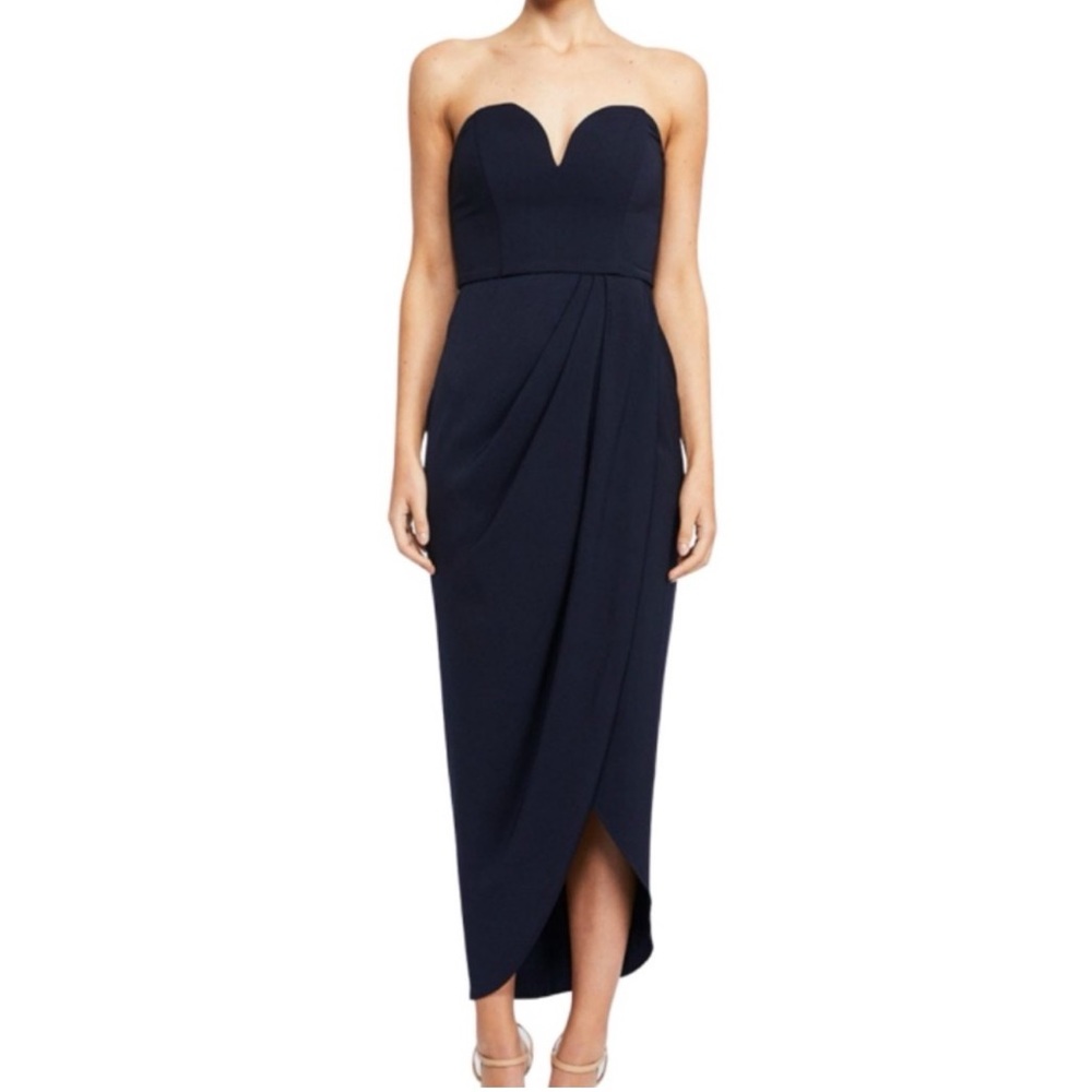 Shona Joy Navy Core U Dress Size 6